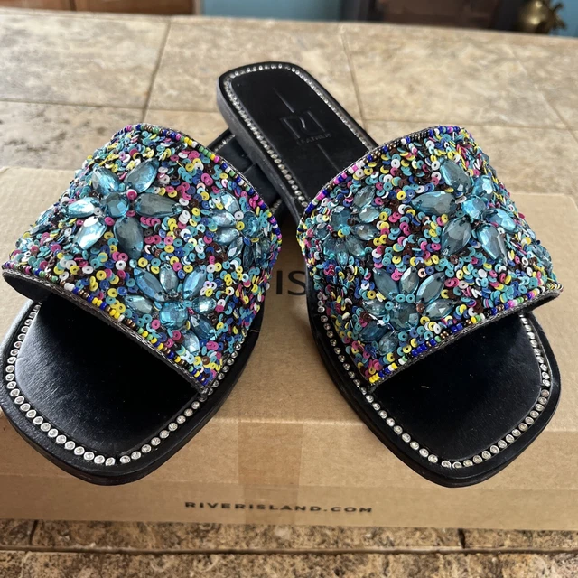 River island sliders ladies on sale
