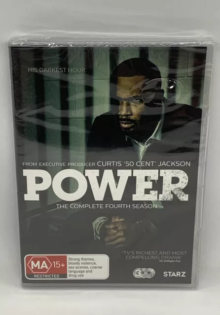 POWER COMPLETE Season 4 New Sealed Region 4 DVD Free Post