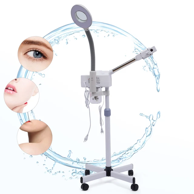 Professional 2In1 Facial Ozone Steamer Beauty Salon Skin Care Spa Equipment