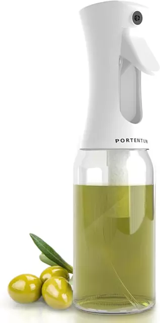 Spruzzino per Olio Friggitrice Aria 300ML Spray Olio Cucina Oliera in Vetro