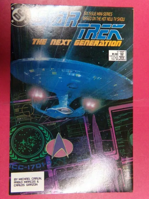 Star Trek - Next Generation #1-6 *6 Book Lot & Run* (Nm 9.4) Dc Comics 1988