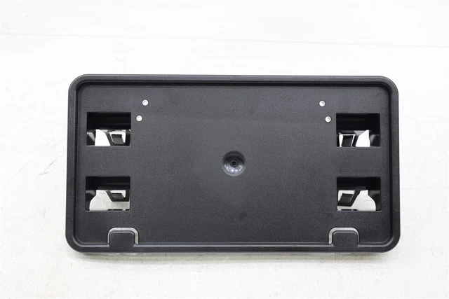 thumbnail image 2 of AUXITO Front Bumper Cover Pads & License Plate Bracket Set For Ford F-150 2018-2020 – Black ABS Plastic, Direct Fit 2 of 6