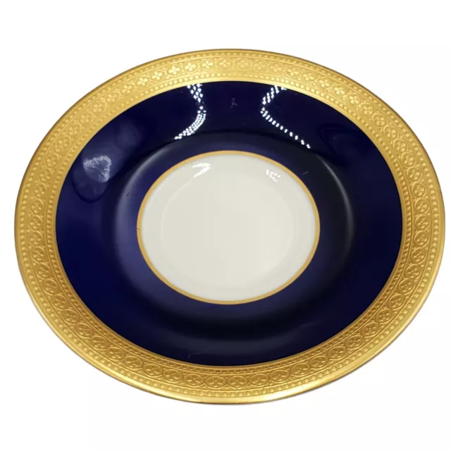 Old Ivory Syracuse China OPCO Cobalt Blue Gold Rim Demitasse Saucer Replacement