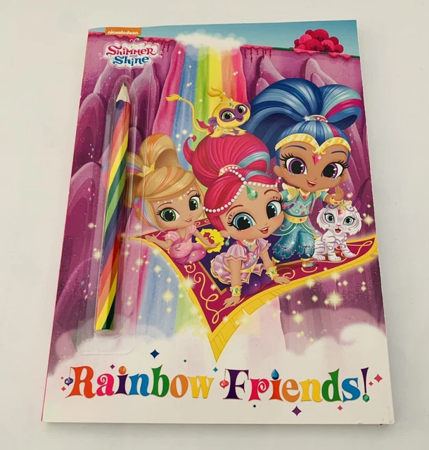 RAINBOW FRIENDS! [SHIMMER and Shine] Coloring and Activity Book $9.99