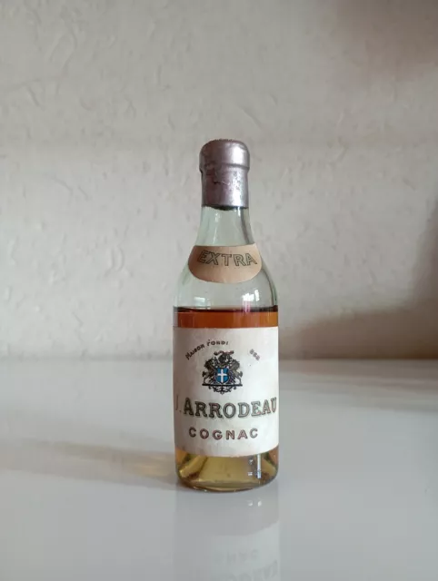 Very old mini bottle cognac Arrodeau Extra 5cl