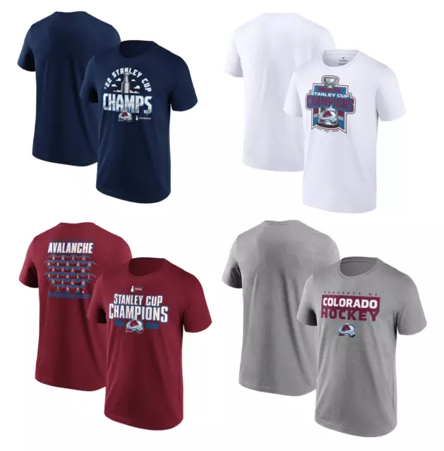 Colorado Avalanche NHL T-Shirt Men's Ice Hockey Fanatics Top - New