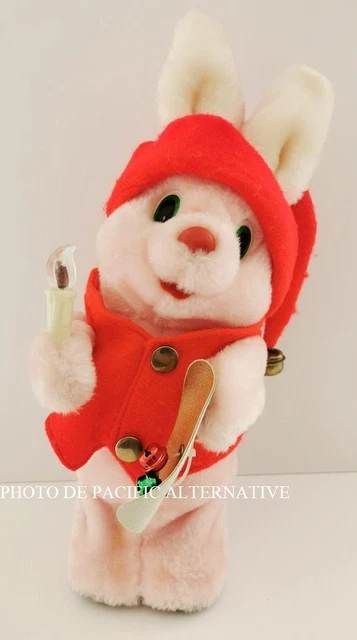 DOUDOU PELUCHE PUBLICITAIRE Bonbons M&M's LAPIN PAQUES BLANC / ROSE 20