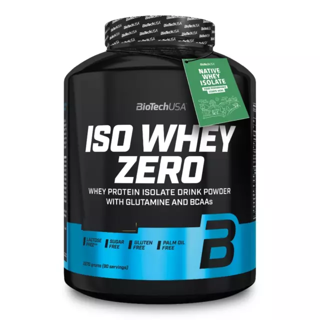 Iso Whey Zero Biotech USA 2270g GOUT vanille