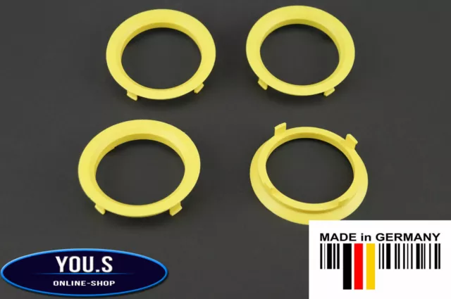 4 X Bagues de Centrage 70,1 - 60,1 MM pour Renault Suzuki Toyota AEZ Enzo Dezent