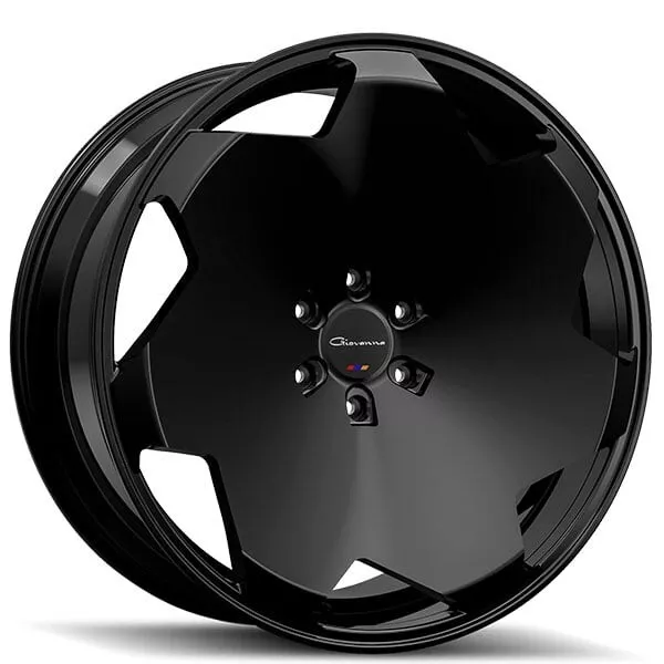 24" Giovanna Wheels Masiss Gloss Black Rims