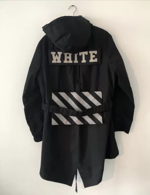 Off White Jacket Parka Mens