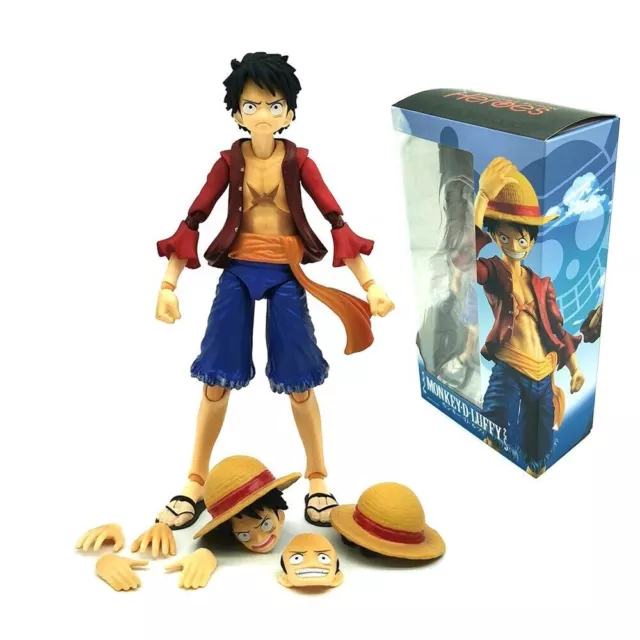 One Piece Anime Monkey D. Luffy Action Figur Spielzeug Sammeln PVC Modell Puppe