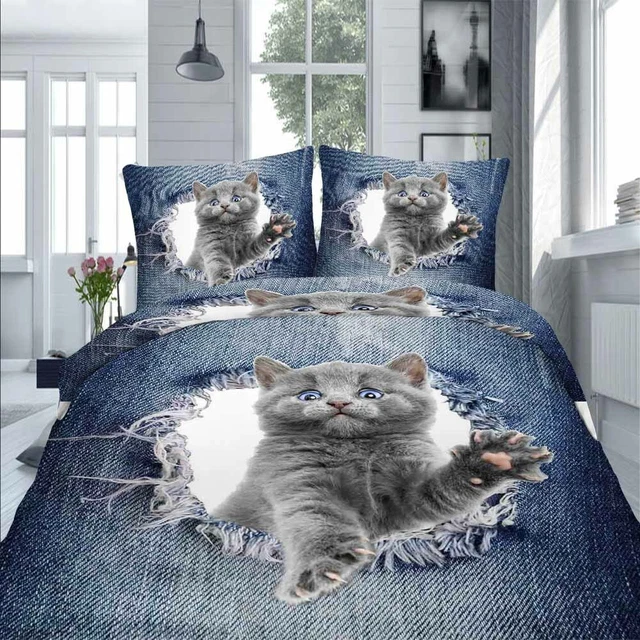 Housse De Couette Imprimé 3D Perle Orange - Ensemble Lit Microfibre - Doux Et Moderne