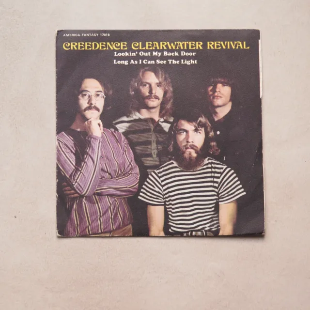 Creedence Clerwater Revival - French Sp 45T Vinyle Biem-Lookin' Out My Back Door