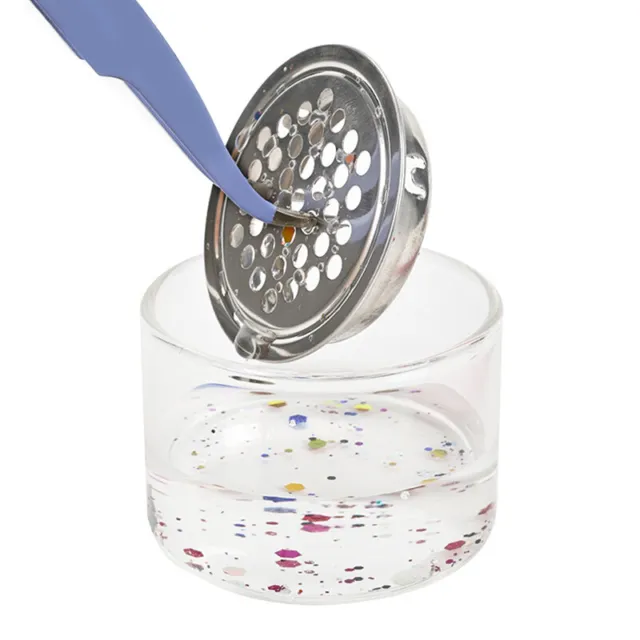 Penna per lavaggio vetro ispessito nail art tazza cristallo tazza in rete spazzola Sg