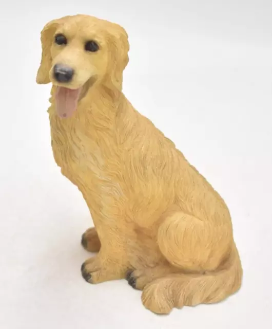 Vintage Labrador Golden Retriever Dog Figurine Statue Ornament Decorative