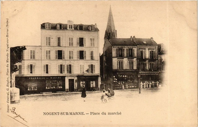 CPA AK NOGENT-sur-MARNE Marketplace (869524)