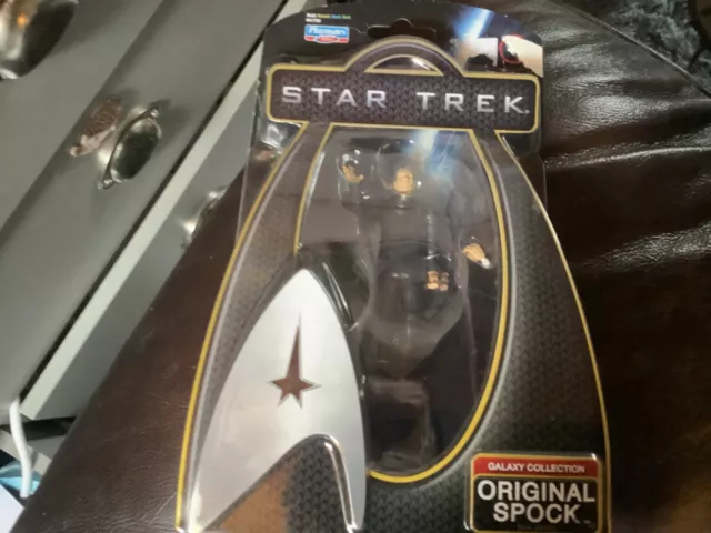 Playmates Star Trek Galaxy Collection 2008 Original Spock 3.75" Action Figure