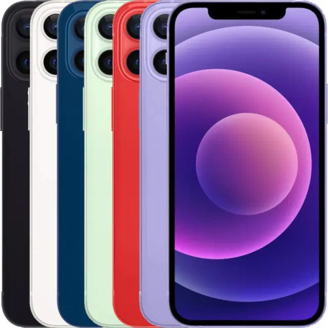 Apple iPhone 12 mini 64GB/128GB/256GB entsperrt schwarz/blau/grün/lila/rot/weiß