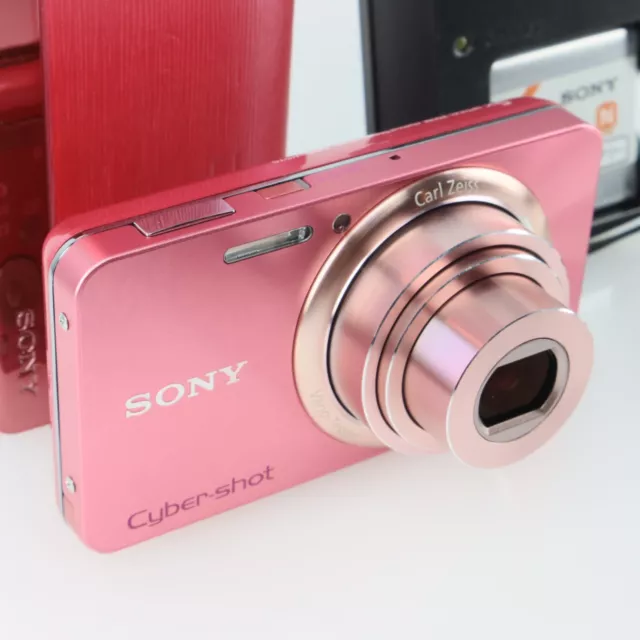 Sony Appareil Photo Compact Cyber-Shot W830 Rose