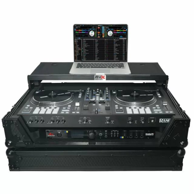 DJ Road Case Black & Black fits RANE ONE Dj Controller