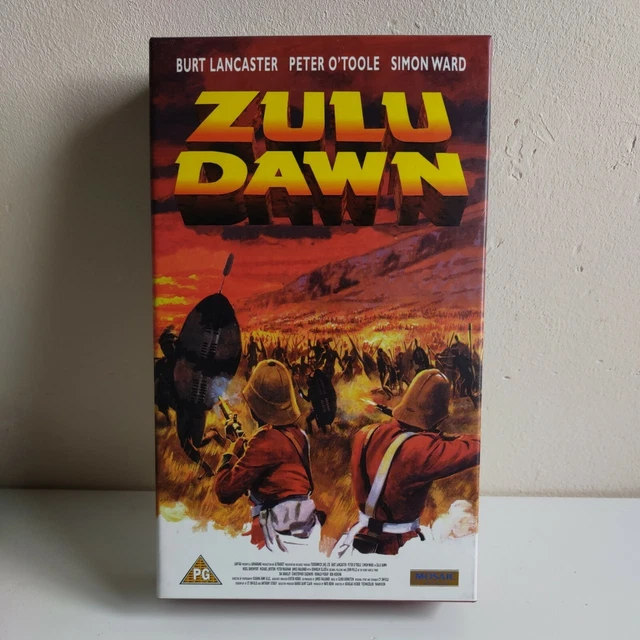 ZULU DAWN (1979) Burt Lancaster, Peter O' Toole - WAR ADVENTURE - VHS