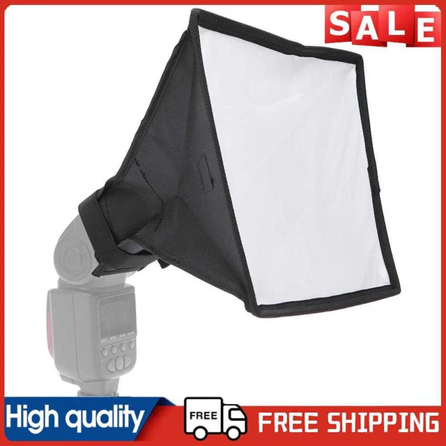 Difusor de flash de fotografía de 20x30 cm Softbox Speedlight caja de luz suave universal