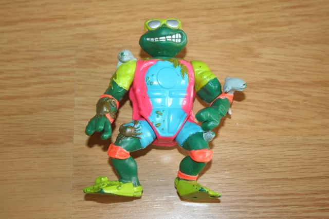 Figurine Tortues Ninja Playmates Toys 1990 Mike the Sewer Surfer Turtles TMNT