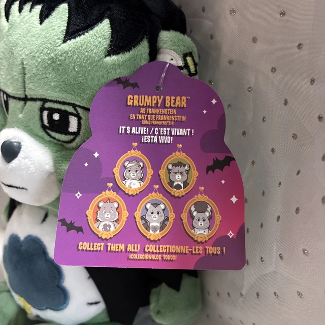 CARE BEARS UNIVERSAL Monsters Grumpy As Frankenstein's Monster 22cm ...