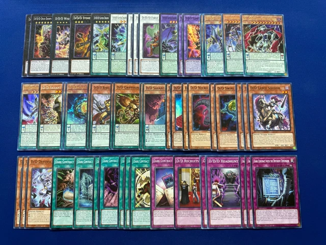 DECLAN AKABA COMPLETE Deck - D/D/D Duo-Dawn - Beowulf - 45 Cards Yugioh  $37.95 - PicClick