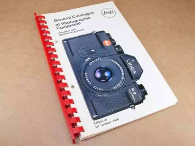 Leitz Leica 1976 General Catalogue