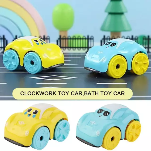 Educational Bath Toy Cartoon Amphibious Vehicle Clockwork F3G5 Bath Car S7B3