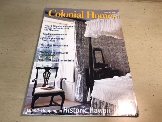 Colonial Homes Magazine August 1994