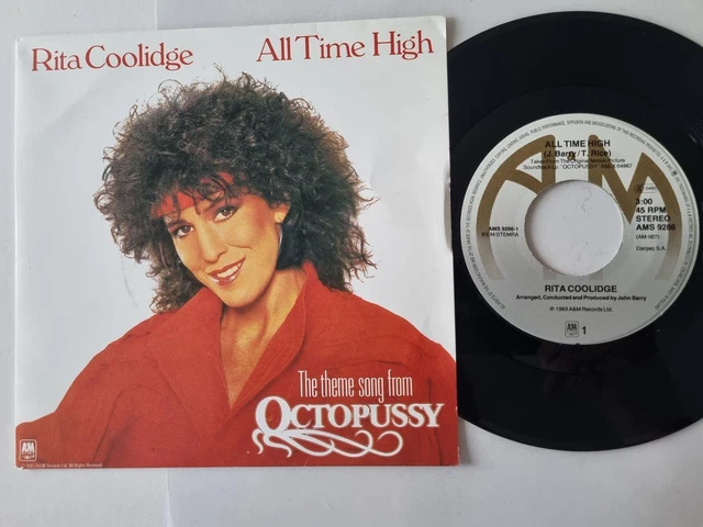 RITA COOLIDGE - All time high 7'' Vinyl Holland/ OST James Bond ...