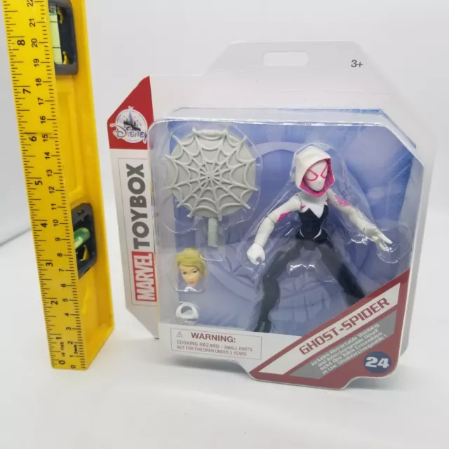 SPIDER-GWEN 5" Action Figure Toy Box DISNEY STORE EXCLUSIVE Spiderman MARVEL NEW