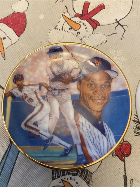 Darryl Strawberry New York Mets  Gartlan Miniature 3 Inch Collector Plate