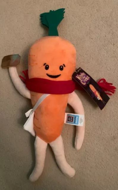 Aldi Kevin The Carrot Gold Plush Christmas Toy Collectible 2023 Golden Ticket.