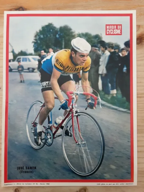 LOT 5 REVUES MIROIR DU CYCLISME MENSUEL 1968 avec la photo couleur 9