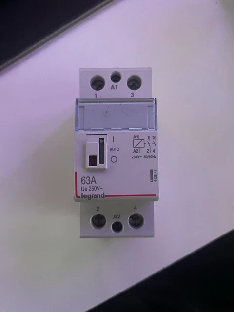 Voyant à LED CX³ simple 12V~ à 48V~ ou 12V= à 48V= - rouge - 1 module | 412922 | 3414970531889