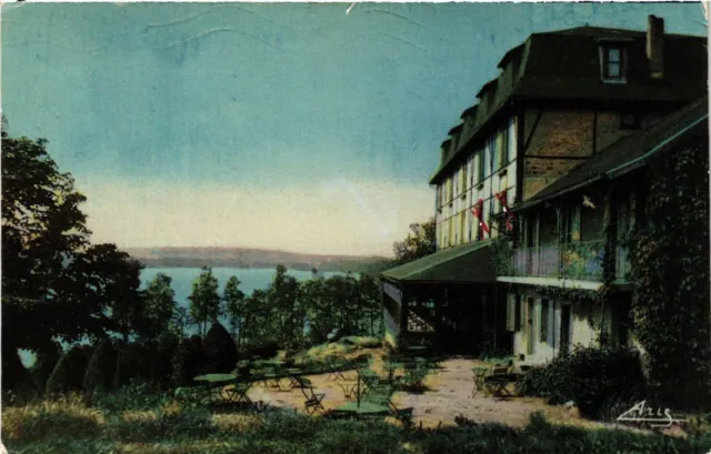 CPA Les SETTONS - Hotel Beau-Rivage - Vue sur le Lac (456796)