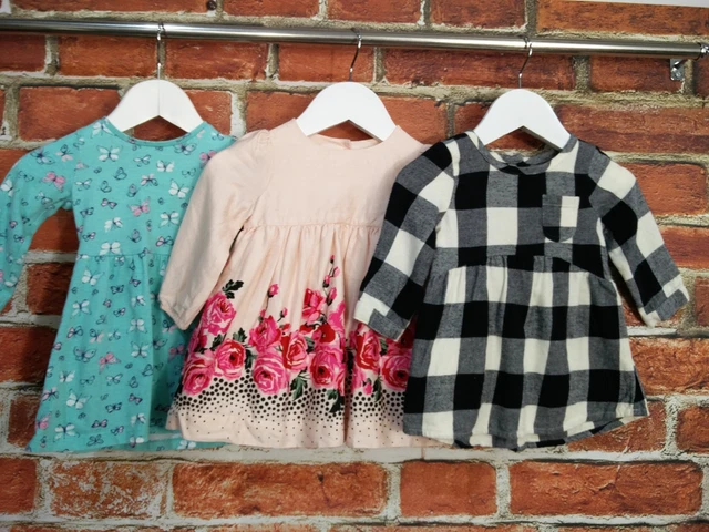 Set Abito Da Cura Madre Bambina Età 3-6 Mesi Next Gap Bella Festa 68Cm