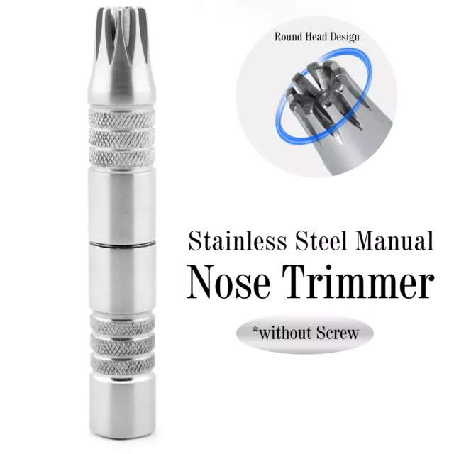 GERMAN Stainless steel Travel Nose Ear Hair Clipper Trimmer Grooming Kit