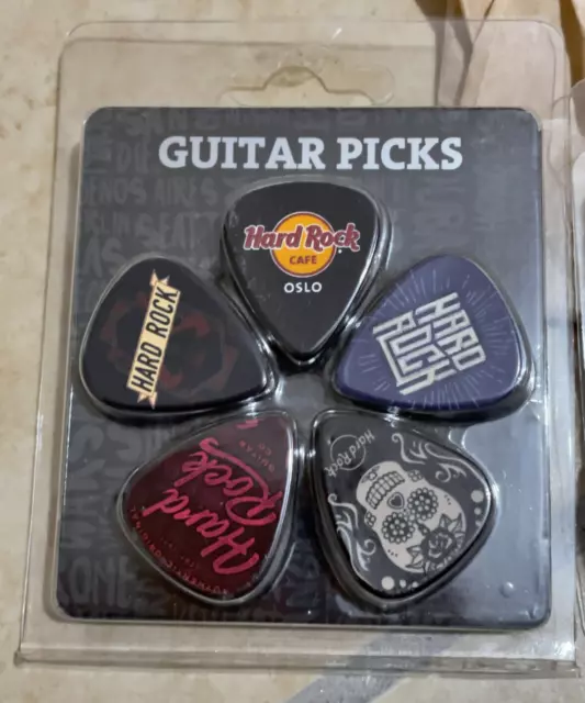 Guitar picks brandizzati Hard Rock CAFE (Plettri per chitarra) 2