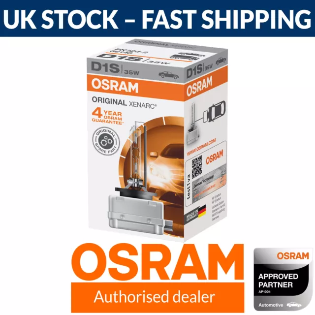 GENUINE OSRAM XENARC D2S Xenon HID Car Bulb (Single) £25.49 - PicClick UK