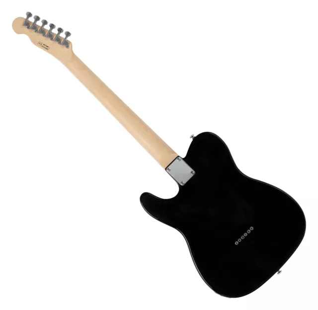 Traumhafte E-Gitarre im TL Style von Shaman in schwarz mit 2 Single Coil Pickups 2