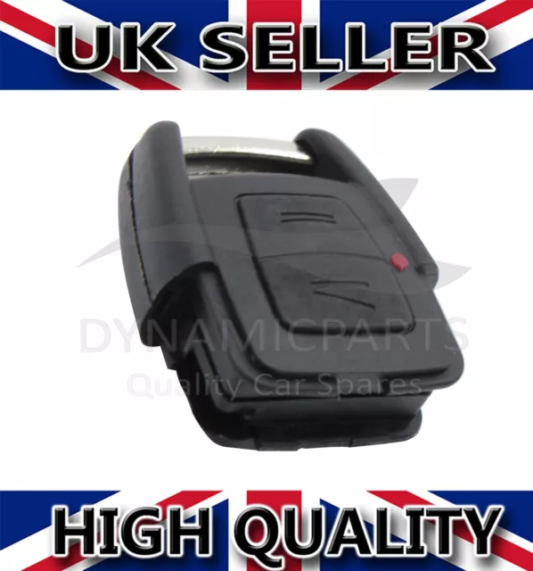 2 Button Remote Key Fob Case Shell + Gasket For Vauxhall Opel Astra G Zafira H