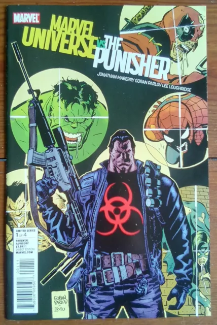 Marvel Universe Vs. The Punisher 1, Marvel Comics, October 2010, Vf