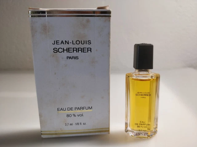 Broche Signée Jean-Louis Scherrer Parfums - Modèle N°3, Strass Noir, Occasion Très Bon état