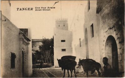 CPA ak morocco tanger an Arab street (31863)
