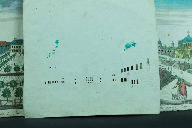 pré cinéma XIX ème 4 cartes carton ( pas chromo )pour école lanterne magique